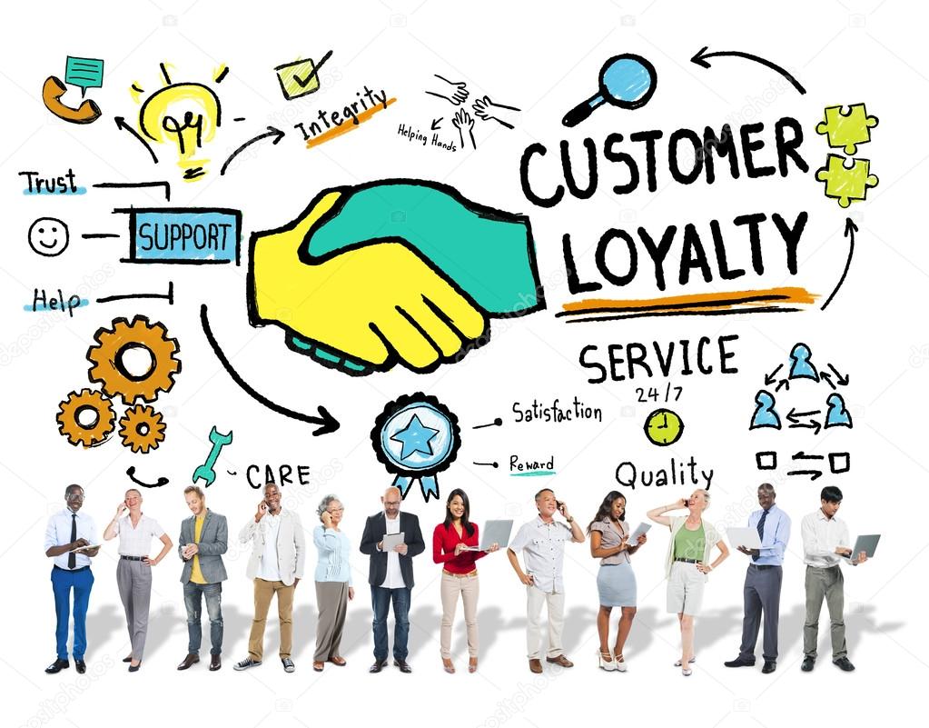 Customer Loyalty Business Concept