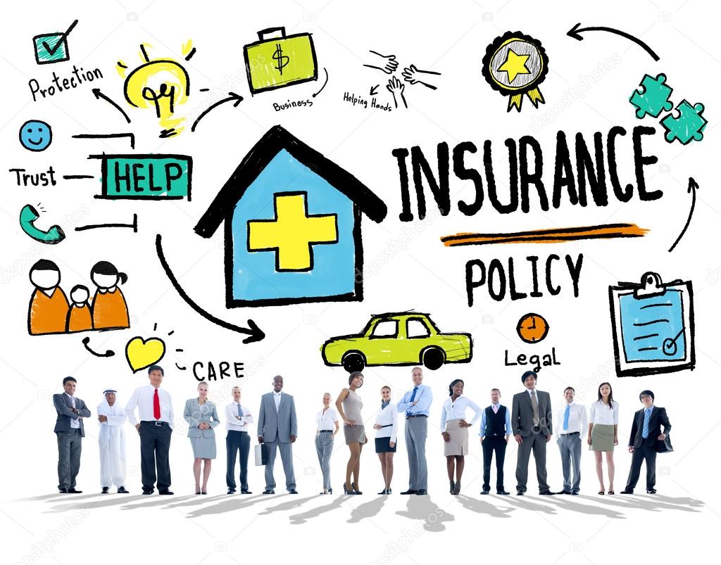Business people with Insurance Concept