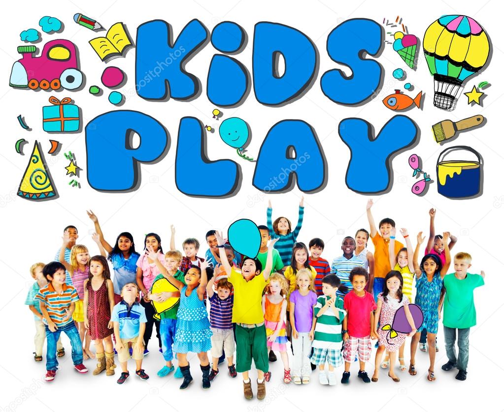 Kids Play Concept