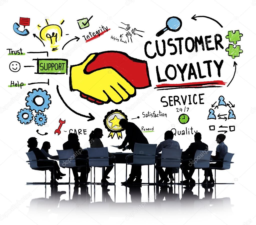 Customer Loyalty Business Concept