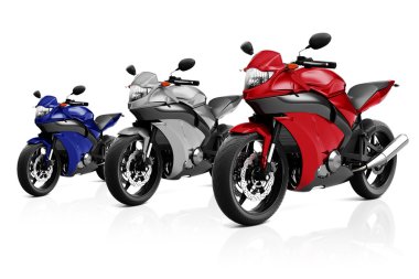 Modern lüks motosiklet