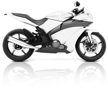 Modern lüks motosiklet