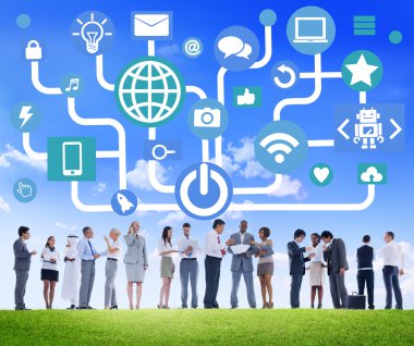 İnsanlar küresel sosyal ağ kavramı altında