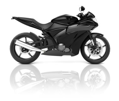 Modern lüks motosiklet