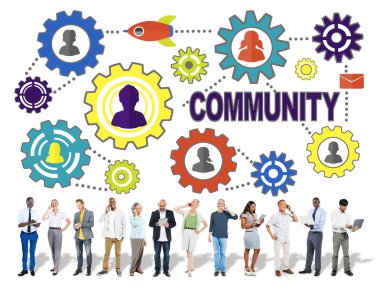 Community Business Concept clipart