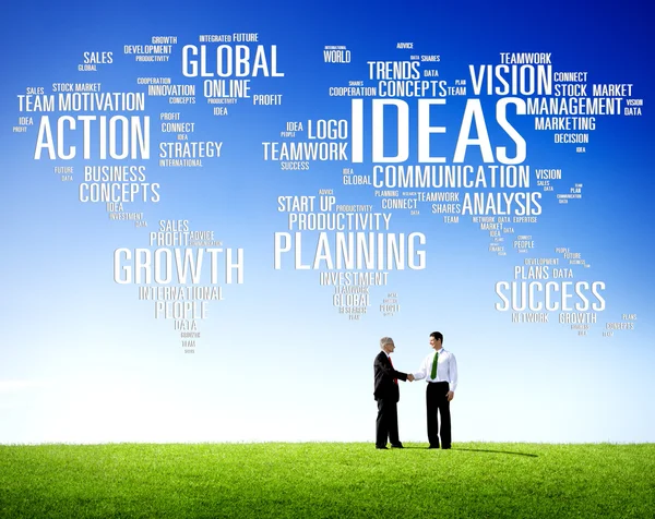 Concepto de ideas globales — Foto de Stock