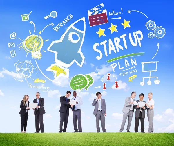 Concetto di start up — Foto Stock