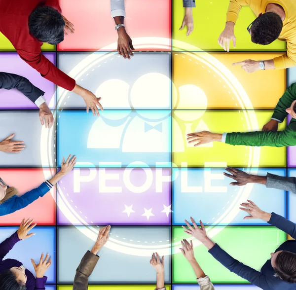 Friends Sharing Community Diversity Concept — Stock Photo, Image