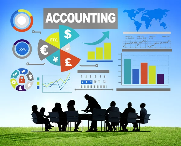 Accounting Analysis Concept — Stock Photo, Image