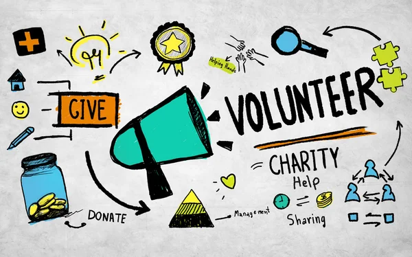 Voluntariado Concepto de caridad —  Fotos de Stock