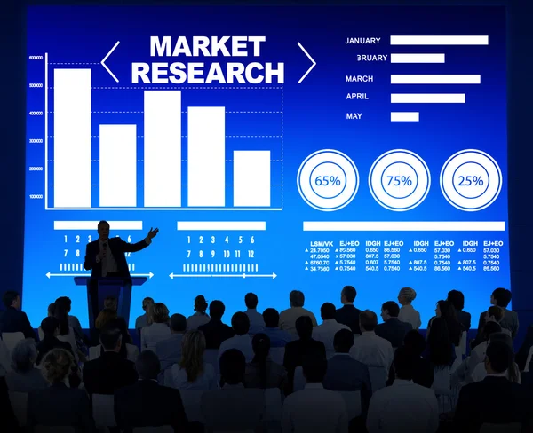 Marknadsundersökningar koncept — Stockfoto