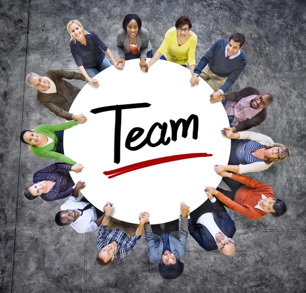 People Social Networking and Team Concept — Stock Photo, Image