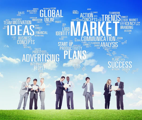 Business Marketing Concept — Stock Photo, Image