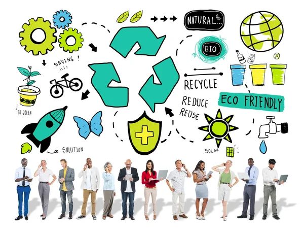 Recycle Eco Concept — Stockfoto