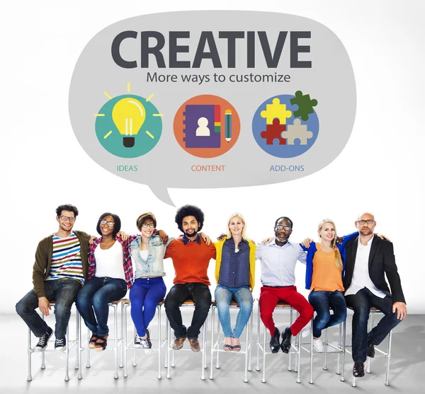 People and Creative Innovation Concept — Stock Photo, Image