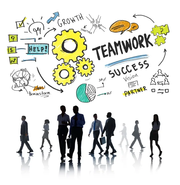 Teamwork Business Concept — Stock Photo, Image