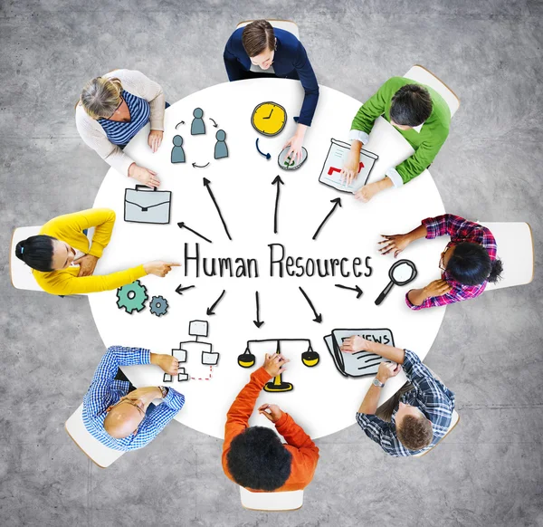 Conceptos de Recursos Humanos — Foto de Stock