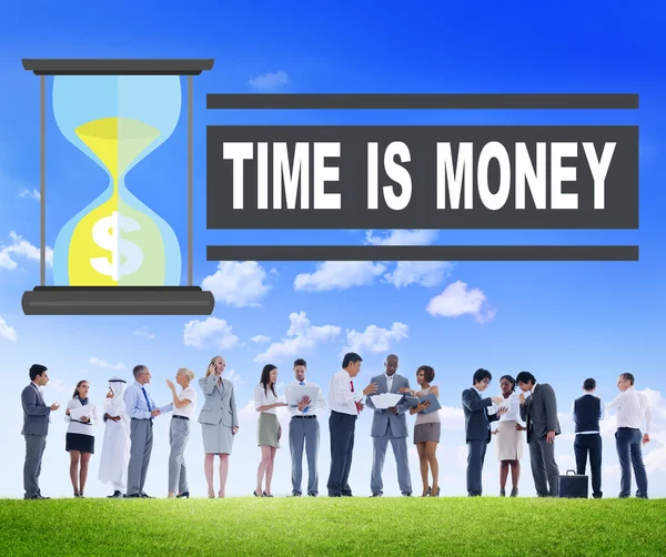 Time Money Business Concept — Stock Photo, Image