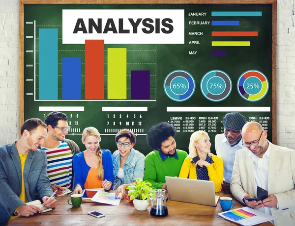 Concept of business analysis — Stock Photo, Image