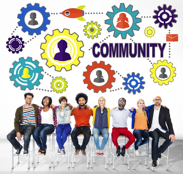 Concept of Community with people — Stock Photo, Image