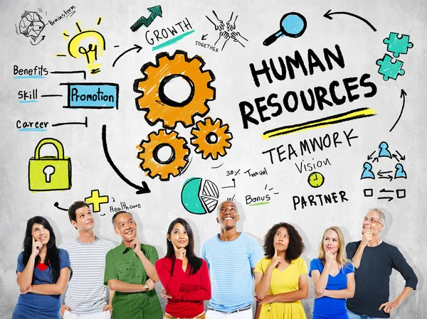 Concepto de Recursos Humanos — Foto de Stock