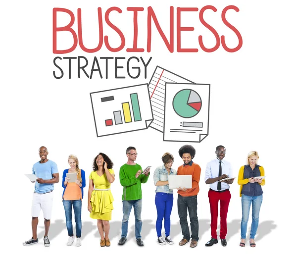 Business Strategy Concept — Stock Photo, Image