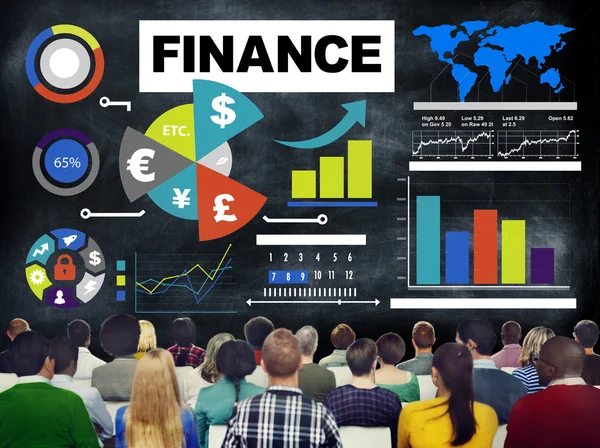 Financial business concept — Stock Photo, Image