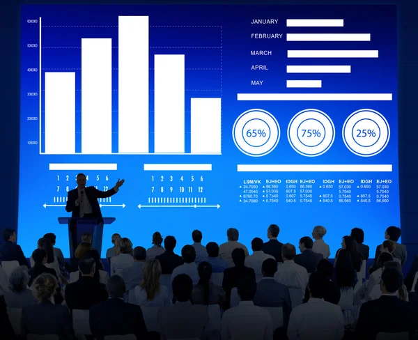 기업 비즈니스 세미나 개념 — 스톡 사진