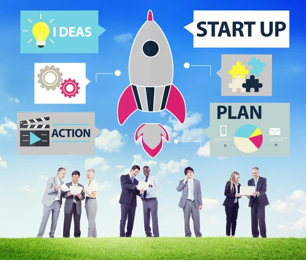 Startup Innovation Concept — Stock Photo, Image