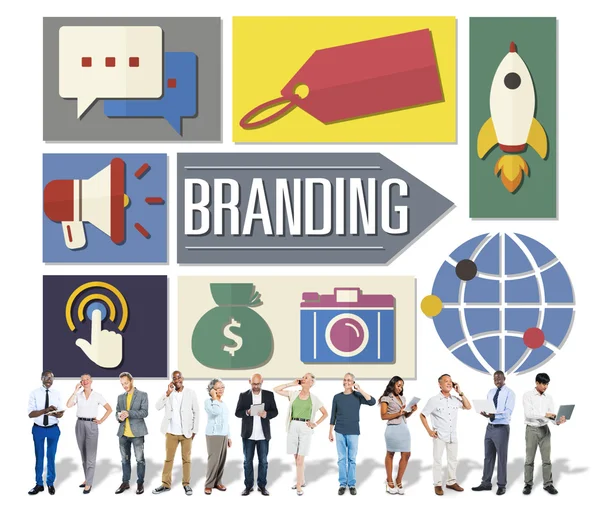 Branding Business Concept — Stock Photo, Image