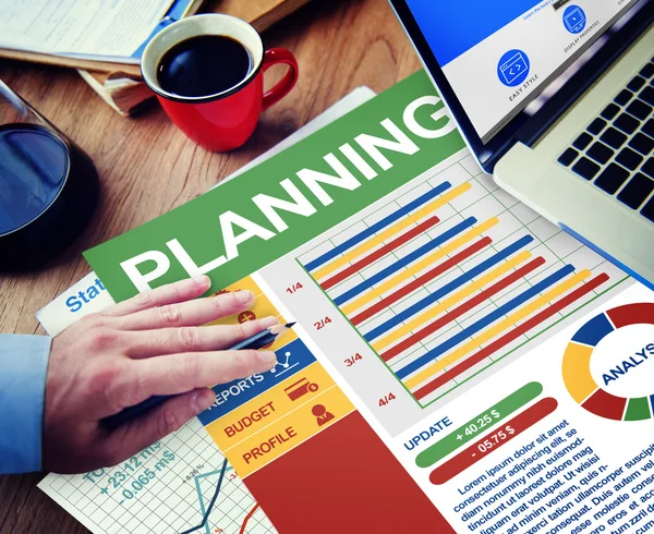 Concept of business Planning — Stock Photo, Image