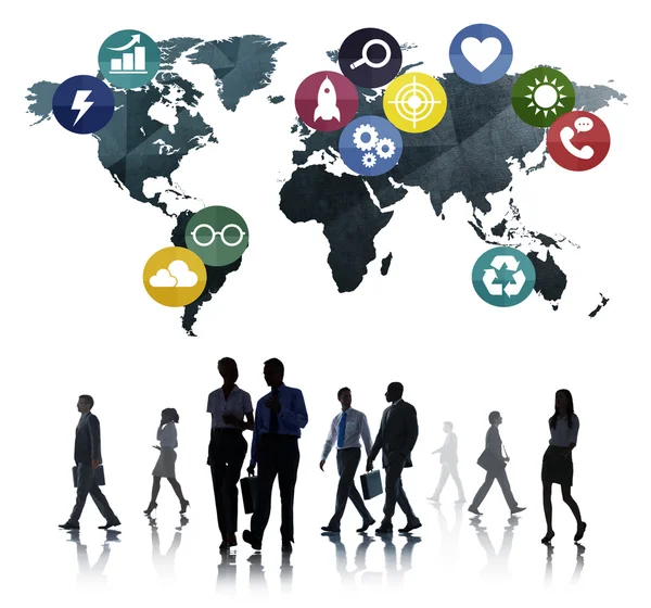 Global Communication Network Concept — Stock Photo, Image