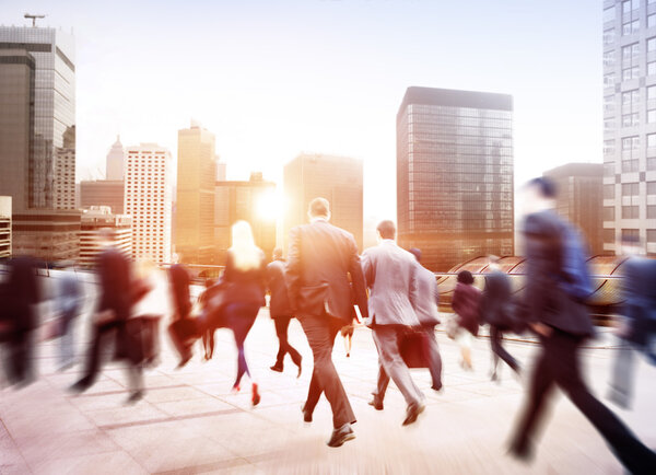 Business People Walking