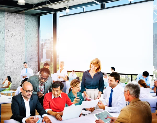 Business meeting in office — Stock Photo, Image