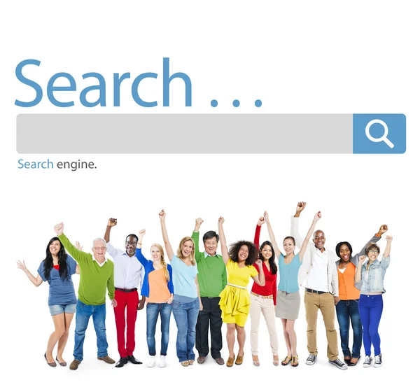 Search Browse Internet Concept — 图库照片