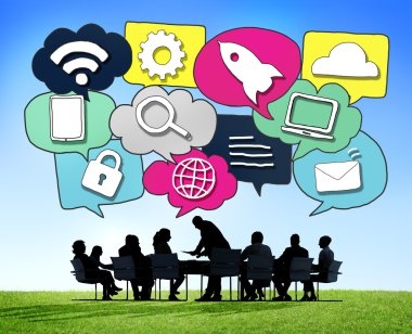 Toplantıdaki iş adamları