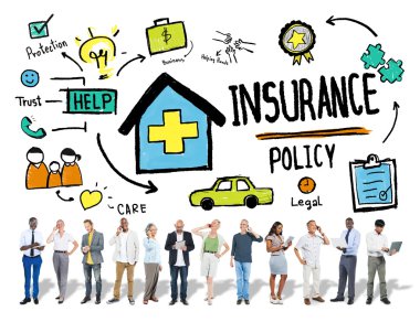people and Insurance Policy Concept clipart