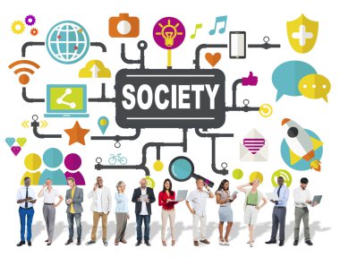 Toplum ve sosyal medya kavramı, sosyal ağ