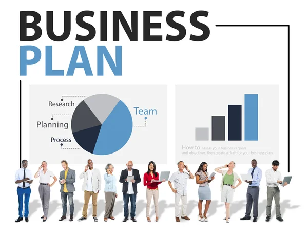 People and Business Planning Concept — Stock Photo, Image