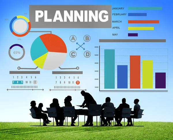 Business People Planning — Stock Photo, Image