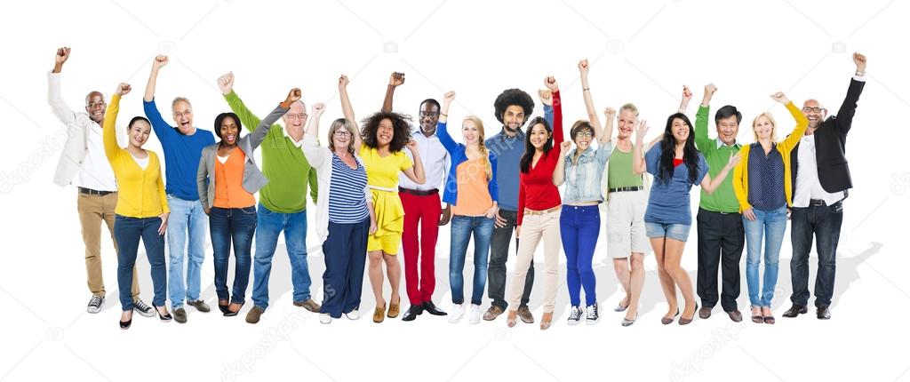 Multi-Ethnic Diversity of people,Togetherness Concept
