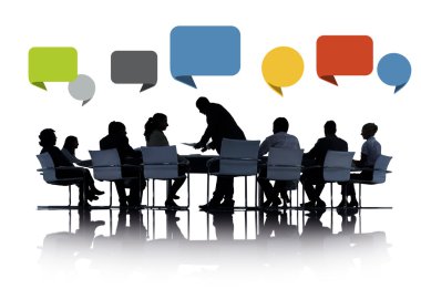 Toplantıdaki iş adamları