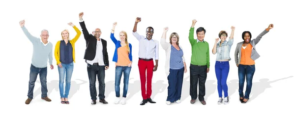 Multi-Ethnic Diversity of people,Togetherness Concept — Stock Photo, Image