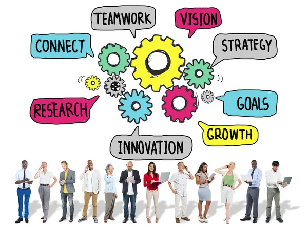 Group of people Teamwork Concept — Stock Photo, Image