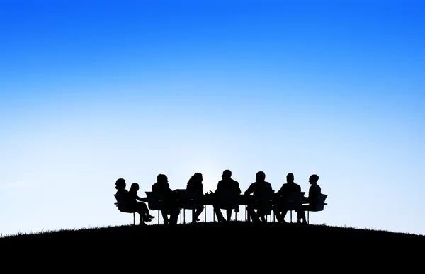 Diverse people at the meeting — Stock Photo, Image