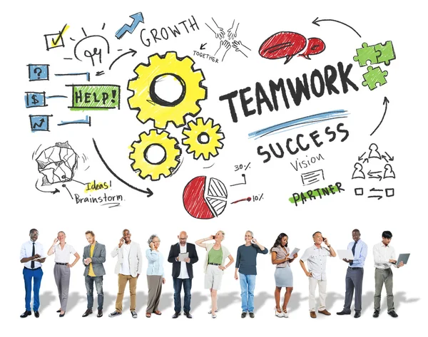 Diverse people and Teamwork Concept — Stock Photo, Image