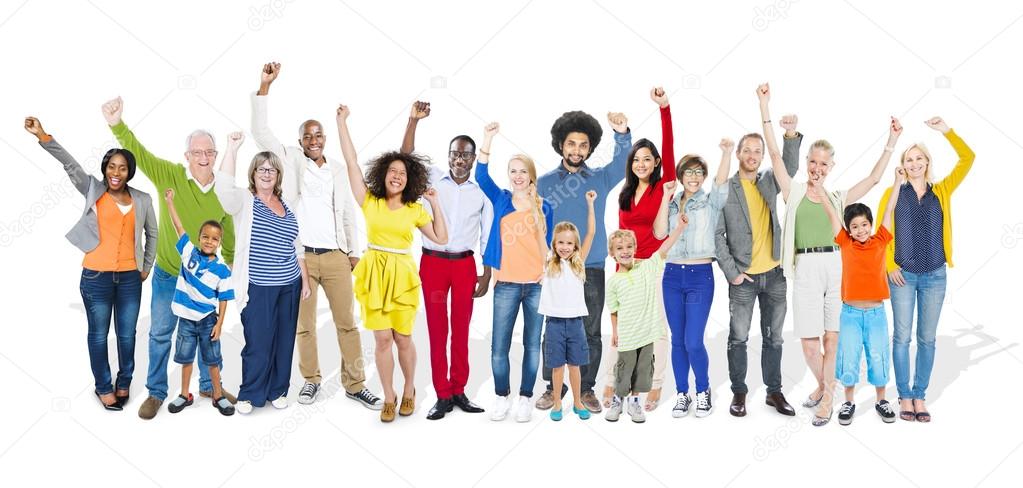 Multi-Ethnic Diversity of people,Togetherness Concept