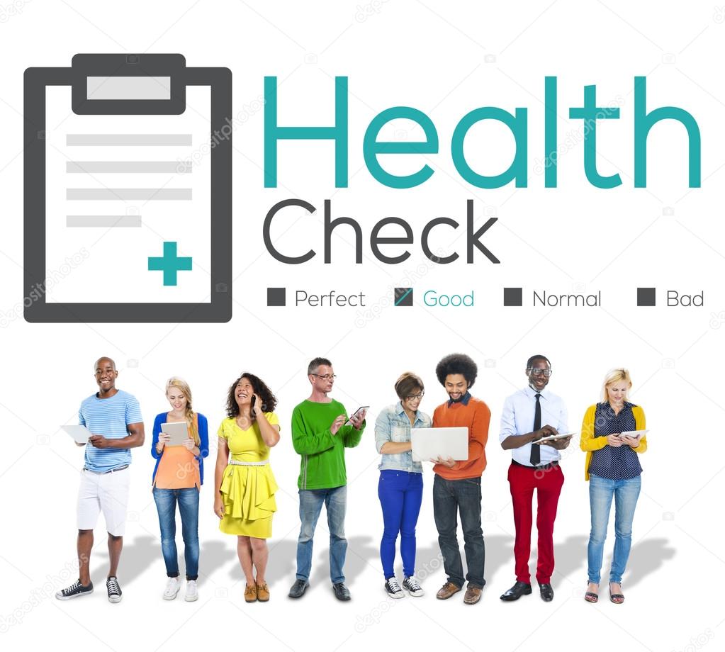 People and Health Check Analysis Concept