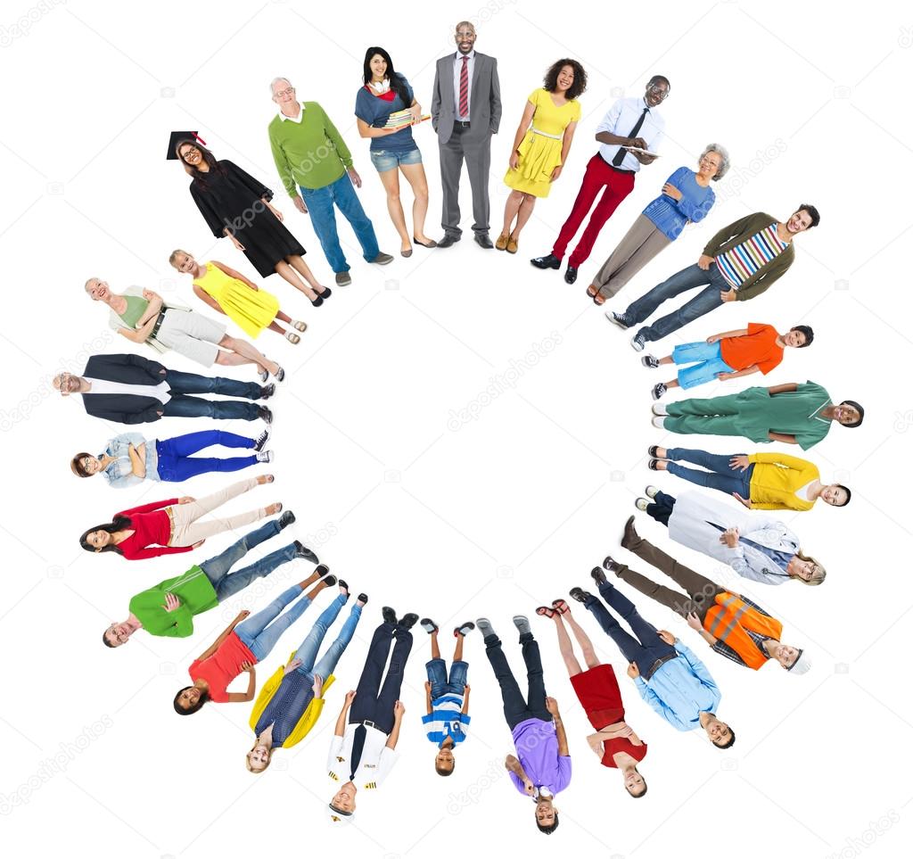 Diversity of Ethnicity, MultiEthnic Variation, Togetherness — Stock