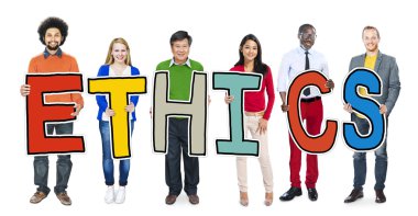 Bir grup insan Word etik Holding